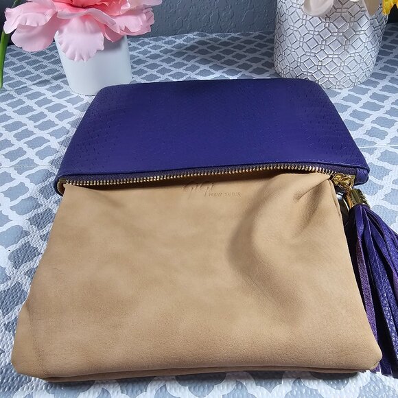 GiGi New York Python Embossed Clutch Bag - Picture 4 of 7